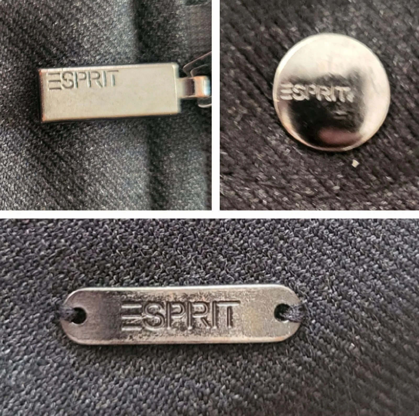 Esprit Casaco de penas TL/T40-Cinza-Capuz de imitação de pelúcia removível-Corte reto com penas – photo 7